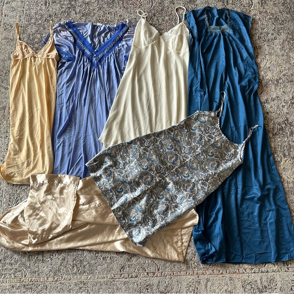 Bundle of Nightgowns Includes Vintage